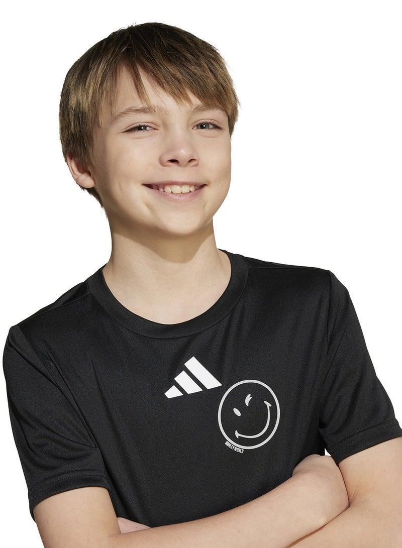 اديداس قميص أديداس  سمايلي وور للشباب - Image 3